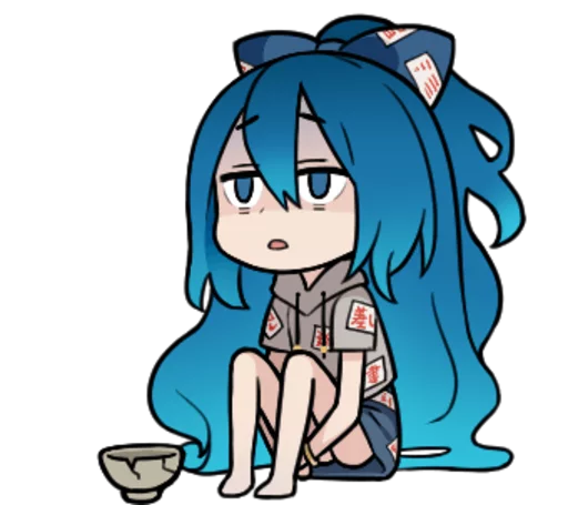 💀 Стикер «Touhou» для Telegram