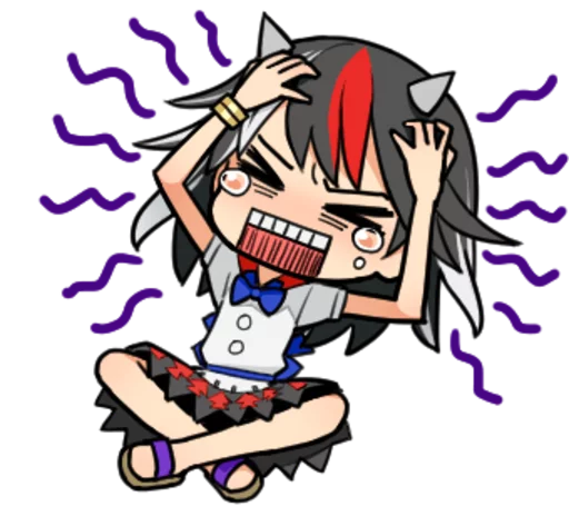 😫 Стикер «Touhou» для Telegram