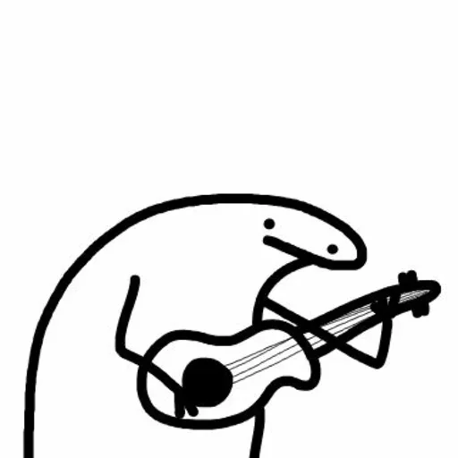☁️ Стикер «˳ׄ ﹗flork» для Telegram