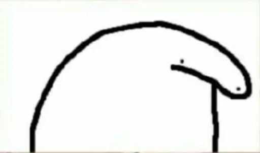 ☁️ Стикер «˳ׄ ﹗flork» для Telegram