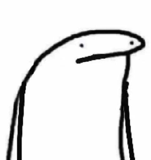 ☁️ Стикер «˳ׄ ﹗flork» для Telegram