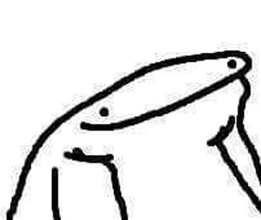 ☁️ Стикер «˳ׄ ﹗flork» для Telegram