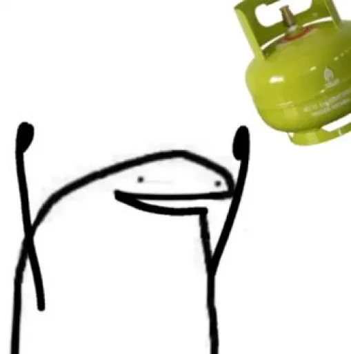 ☁️ Стикер «˳ׄ ﹗flork» для Telegram