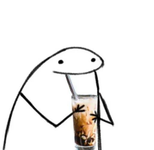 ☁️ Стикер «˳ׄ ﹗flork» для Telegram