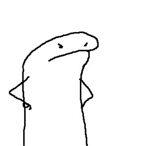 ☁️ Стикер «˳ׄ ﹗flork» для Telegram