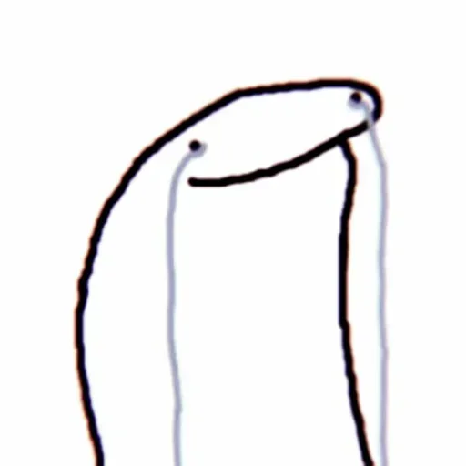 ☁️ Стикер «˳ׄ ﹗flork» для Telegram