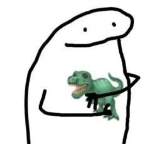 ☁️ Стикер «˳ׄ ﹗flork» для Telegram