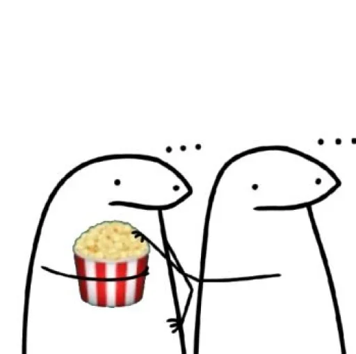☁️ Стикер «˳ׄ ﹗flork» для Telegram