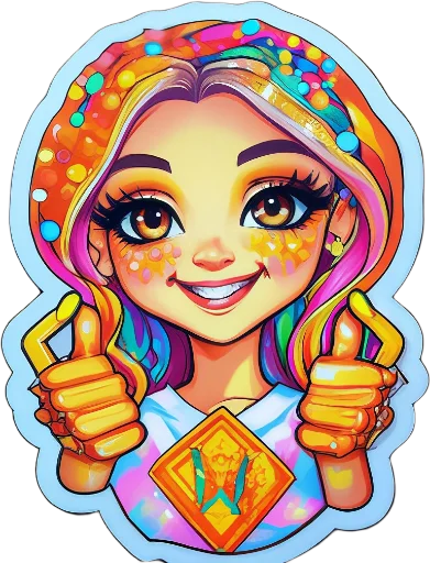 👍 Стикер «BigLikes» для Telegram