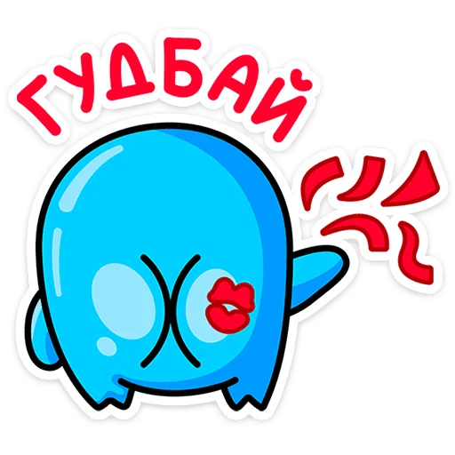 👻 Стикер «Большеротик» для Telegram