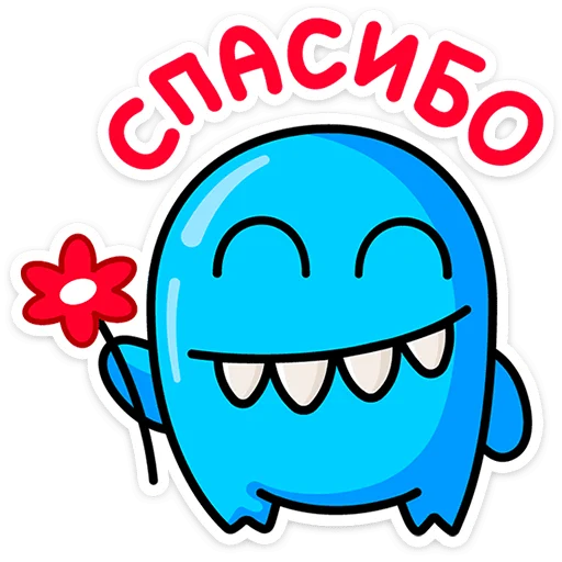👻 Стикер «Большеротик» для Telegram