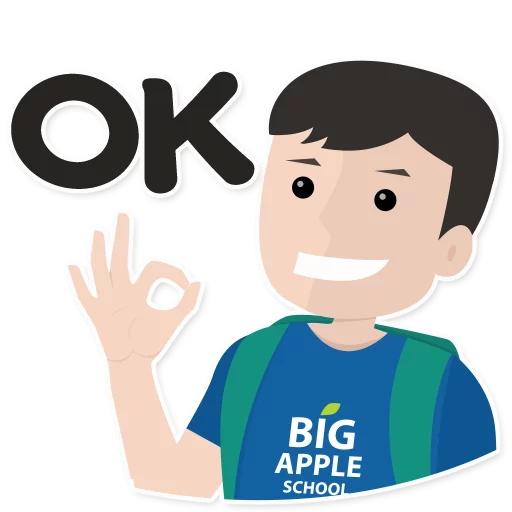 👌 Стикер «Фразы на английском» для Telegram