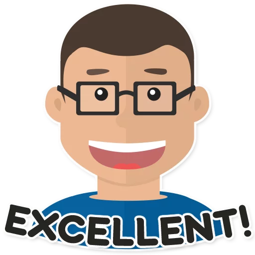 😃 Стикер «Фразы на английском» для Telegram