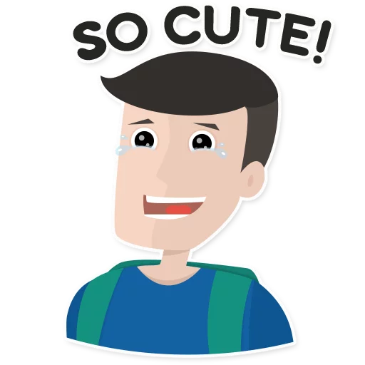 ☺️ Стикер «Фразы на английском» для Telegram