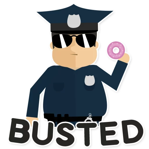 🚔 Стикер «Фразы на английском» для Telegram