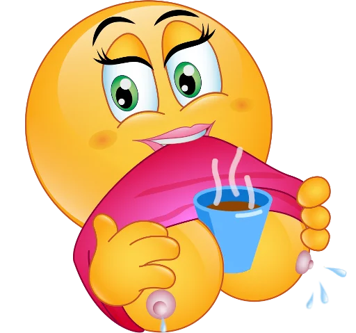 ☕️ Стикер «Bigeyes FACEs» для Telegram