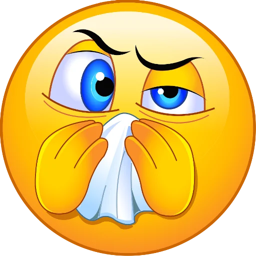 🤧 Стикер «Bigeyes FACEs» для Telegram
