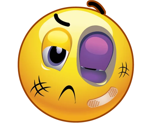 🤕 Стикер «Bigeyes FACEs» для Telegram