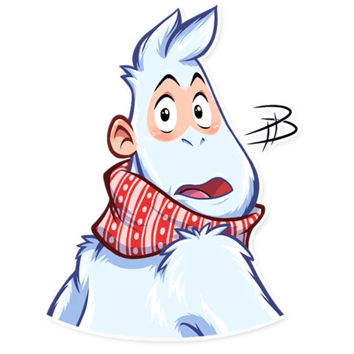 😳 Стикер «Bigfoot Eddie» для Telegram
