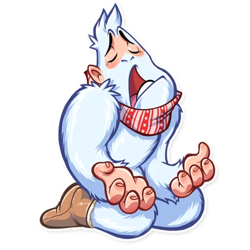 😫 Стикер «Bigfoot Eddie» для Telegram