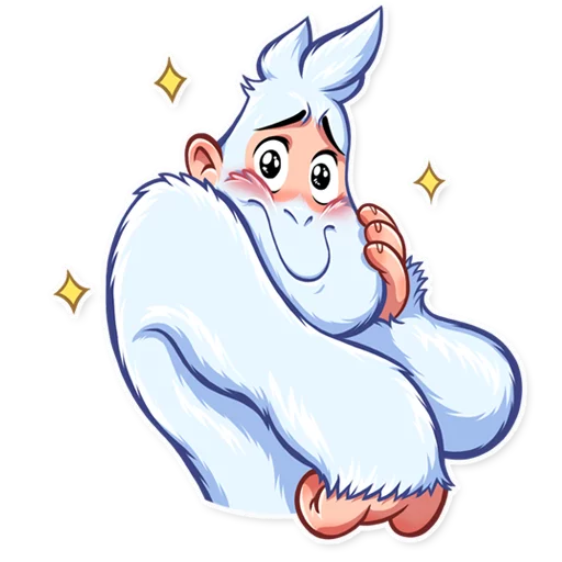 ☺️ Стикер «Bigfoot Eddie» для Telegram
