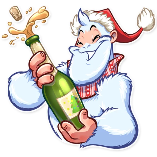 😁 Стикер «Bigfoot Eddie» для Telegram