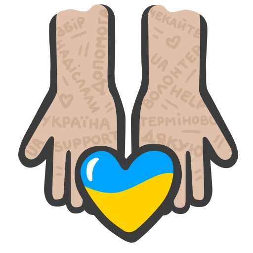 🤲 Стикер «NeScyatj» для Telegram