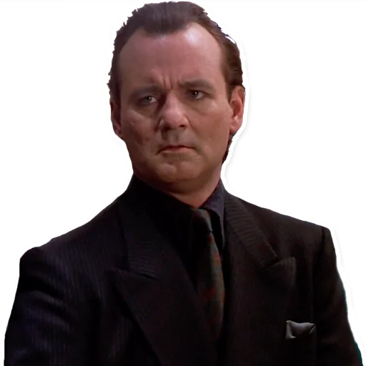 😦 Стикер «Bill Murray Emotionless Emojis» для Telegram