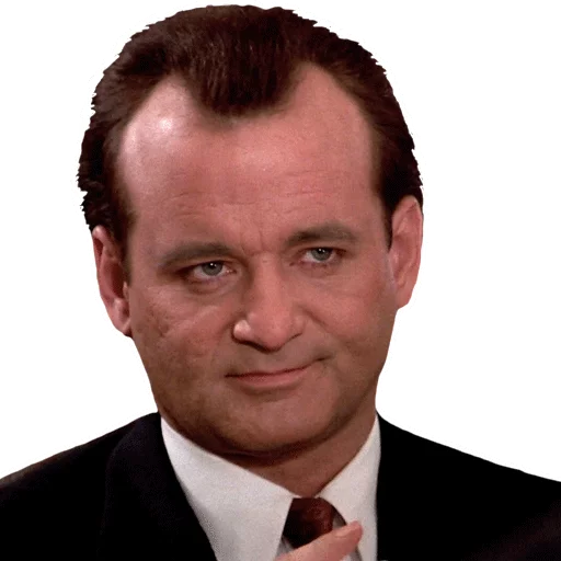 😒 Стикер «Bill Murray Emotionless Emojis» для Telegram