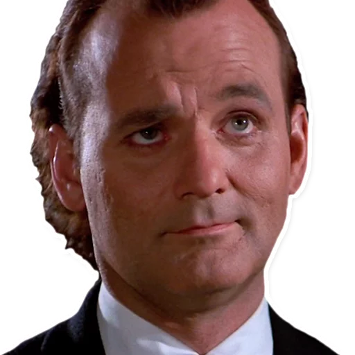 😉 Стикер «Bill Murray Emotionless Emojis» для Telegram