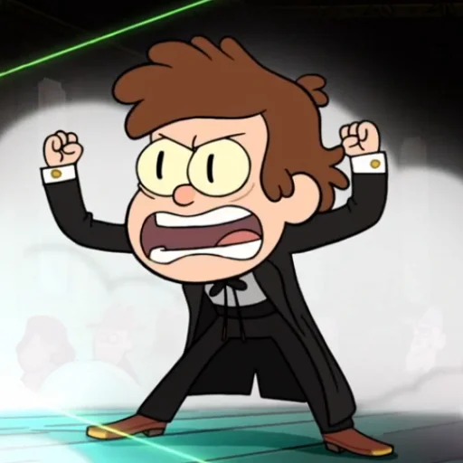 😤 Стикер «Bill Cipher Gravity Falls» для Telegram