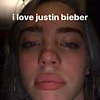 😭 Эмодзи «billie eilish» для Telegram