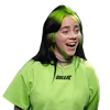 😃 Эмодзи «billie eilish» для Telegram