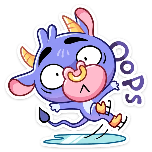 😬 Стикер «Бычок Билли» для Telegram
