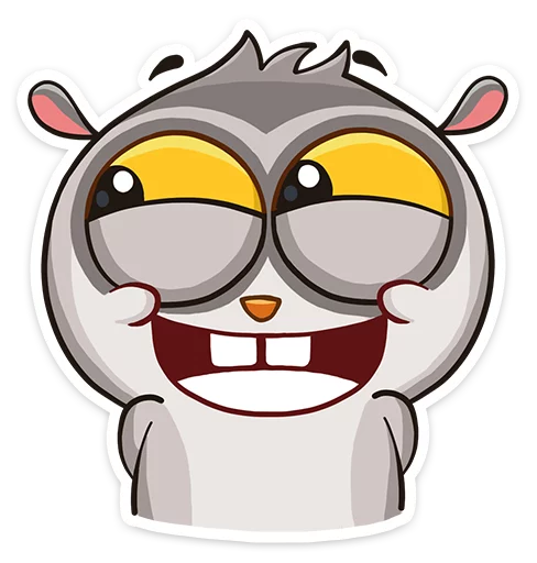 😏 Стикер «Bin the lemur» для Telegram
