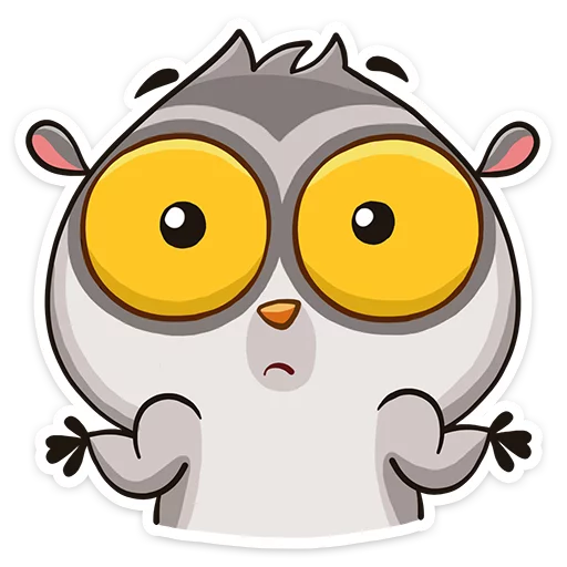 🙁 Стикер «Bin the lemur» для Telegram