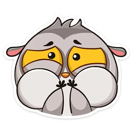 🤢 Стикер «Bin the lemur» для Telegram