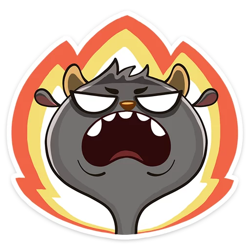 😡 Стикер «Bin the lemur» для Telegram