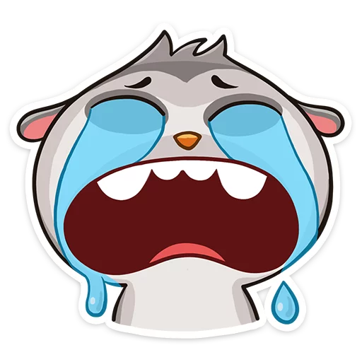 😭 Стикер «Bin the lemur» для Telegram