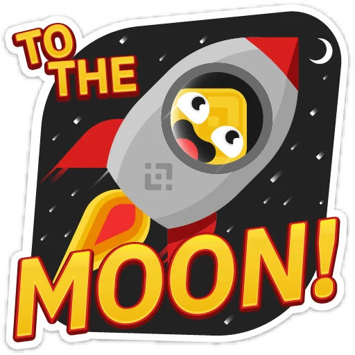 Стикерпак Binance для Telegram — скачать