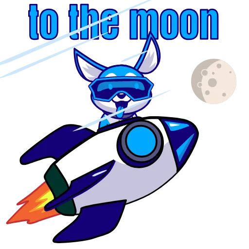 Стикерпак Bionic Inu для Telegram — скачать