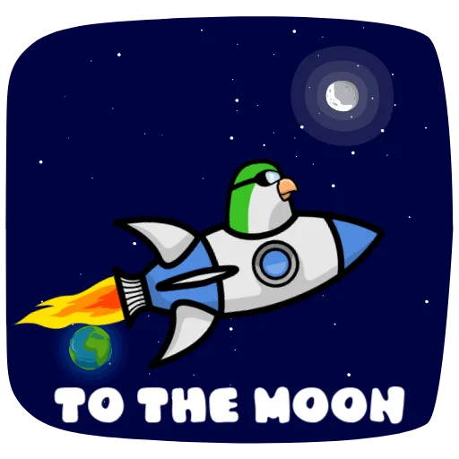 Стикерпак Birb Animated для Telegram — скачать