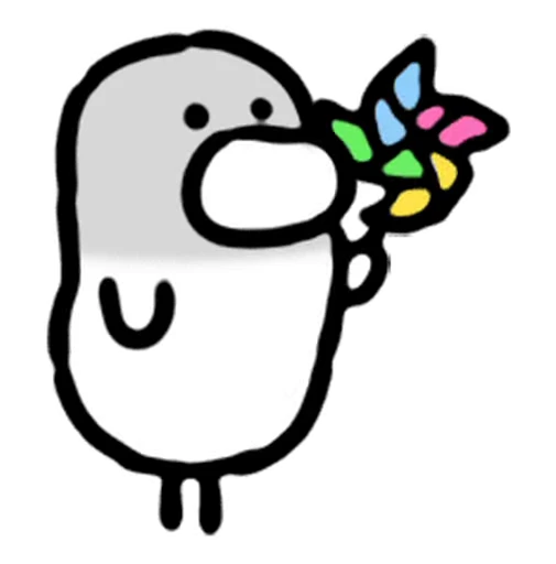 Стикерпак birb для Telegram — скачать