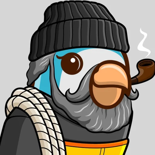 Стикерпак Bird для Telegram — скачать