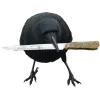 🔪 Эмодзи «Birds» для Telegram
