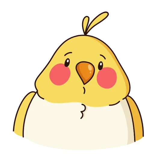 ❓ Стикер «Birdie the Parrot» для Telegram