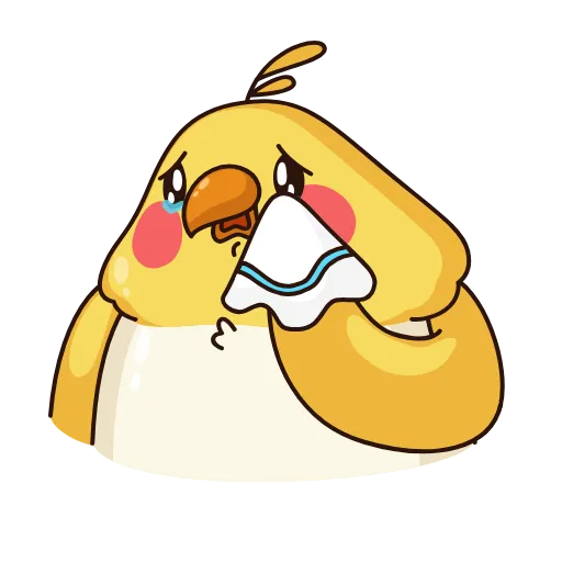 😢 Стикер «Birdie the Parrot» для Telegram