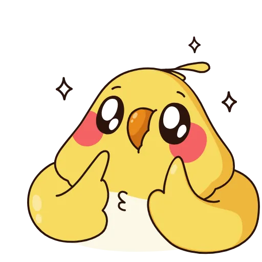 ☺️ Стикер «Birdie the Parrot» для Telegram