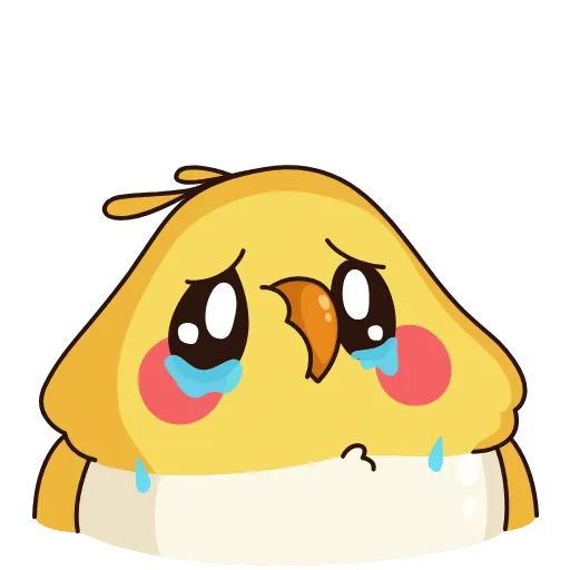 😭 Стикер «Birdie the Parrot» для Telegram