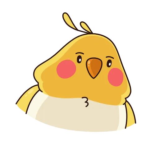 🧐 Стикер «Birdie the Parrot» для Telegram